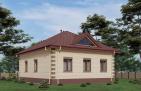 Одноэтажный дом с пятью спальнями  и террасой